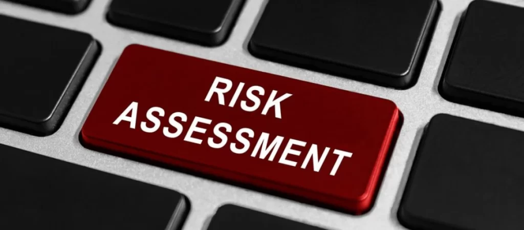 Risk,Assessment,Red,Button,On,Keyboard,Business,Concept