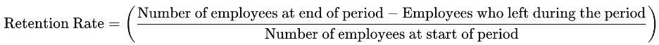 Retention Rate Calculation